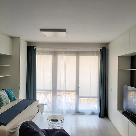 Karlin Executive - Standing Desk, Monitor & Garage Appartement Prague